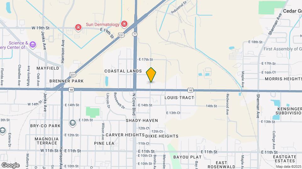 1332 Palo Alto Ave Map and Location Details