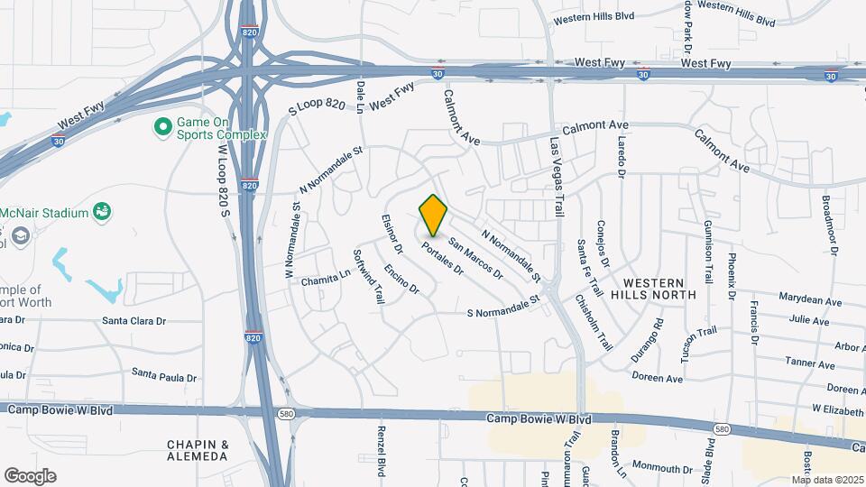 2925 Portales Dr Map and Location Details