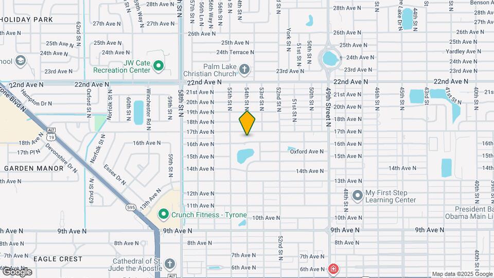 5393 16th Ave N Map and Location Details