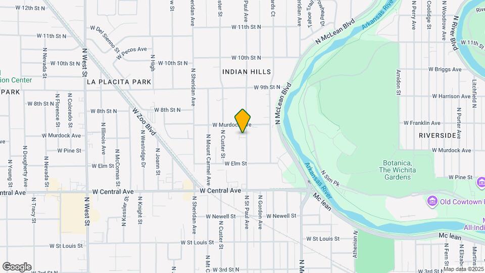 783 N St Paul St Map and Location Details