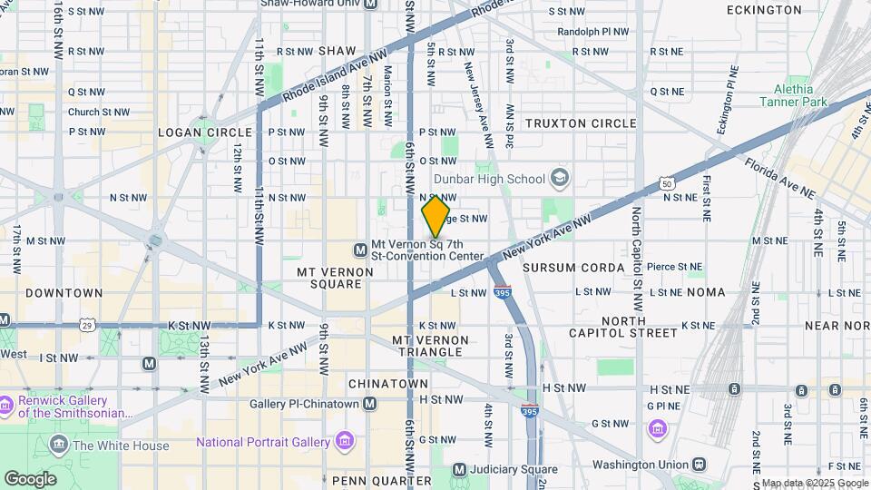 458 M St NW Map and Location Details