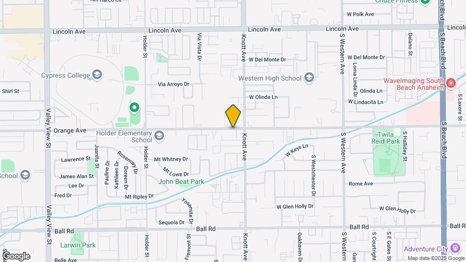 3518 W Orange Ave Mapa y Detalles de la Ubicación