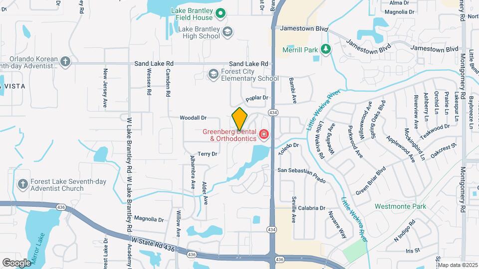 643 Dory Ln Map and Location Details