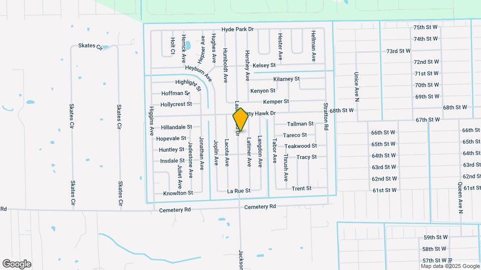 6064 Laurelwood Dr Map and Location Details