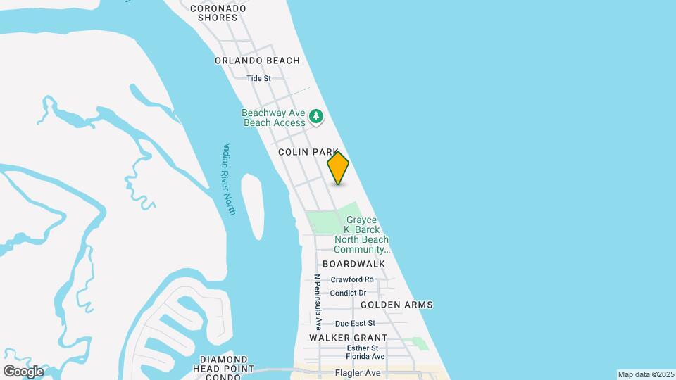1215 N Atlantic Ave Mapa y Detalles de la Ubicación