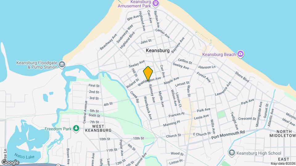 55 Ramsey Ave Map and Location Details