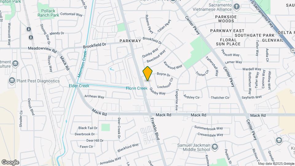 7708 Quinby Way Map and Location Details