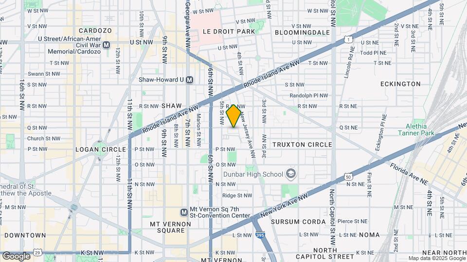 436 Q St NW Map and Location Details