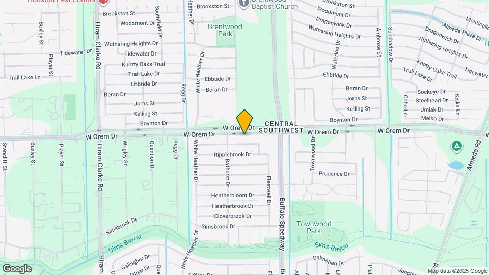 3807 W Orem Dr Map and Location Details