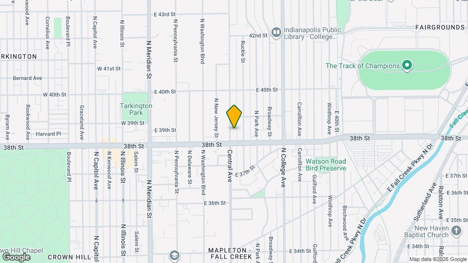 3827 Central Ave Mapa y Detalles de la Ubicación