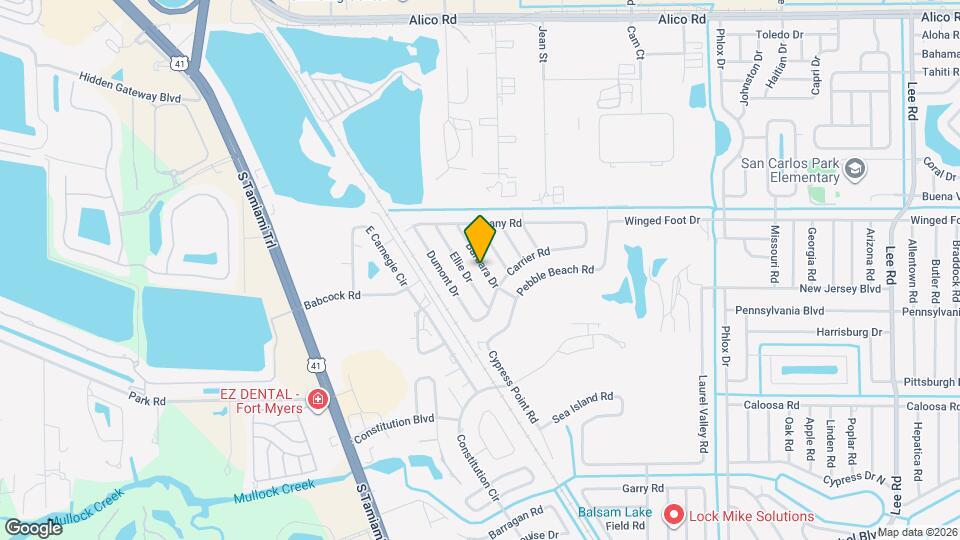 17444 Barbara Dr Map and Location Details