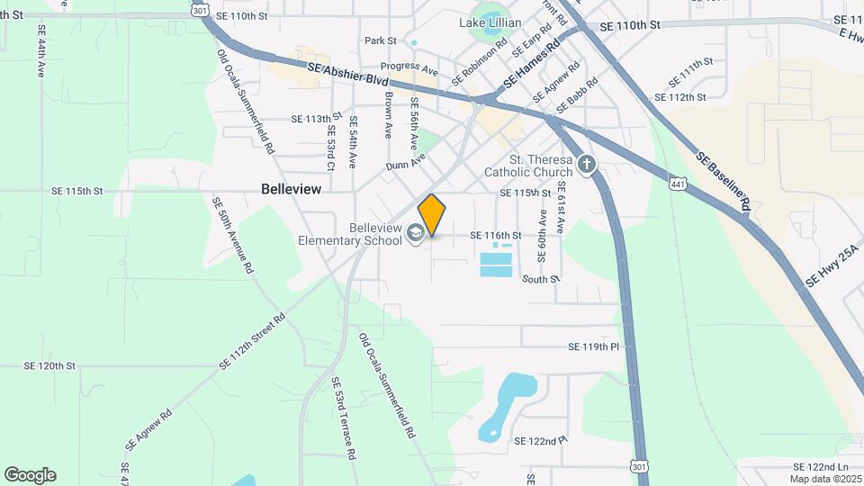 11629 SE 57th Ave Apartments and - Map 