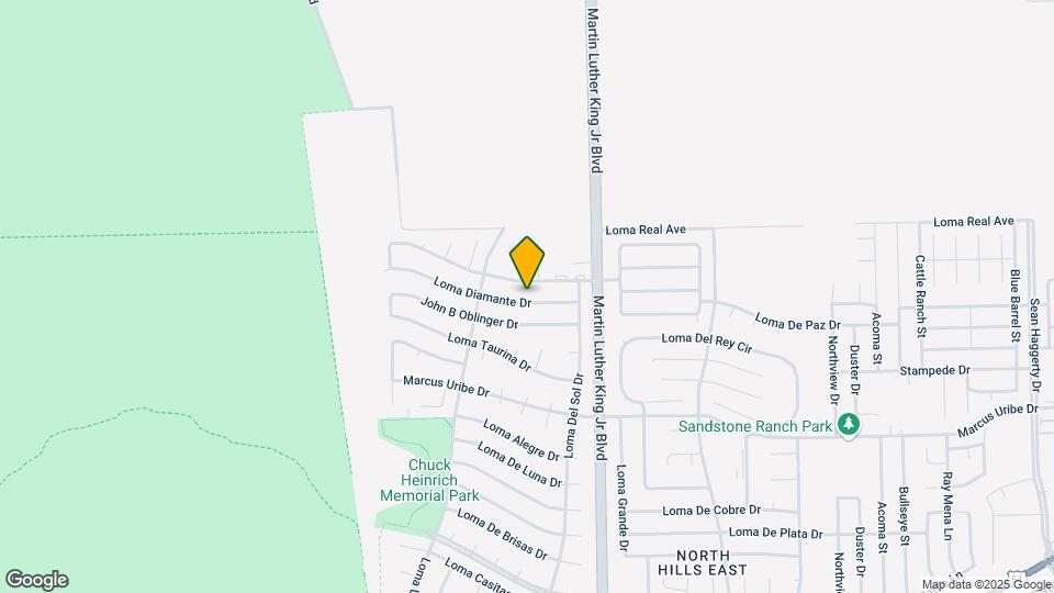 4441 Loma Diamante Dr Map and Location Details