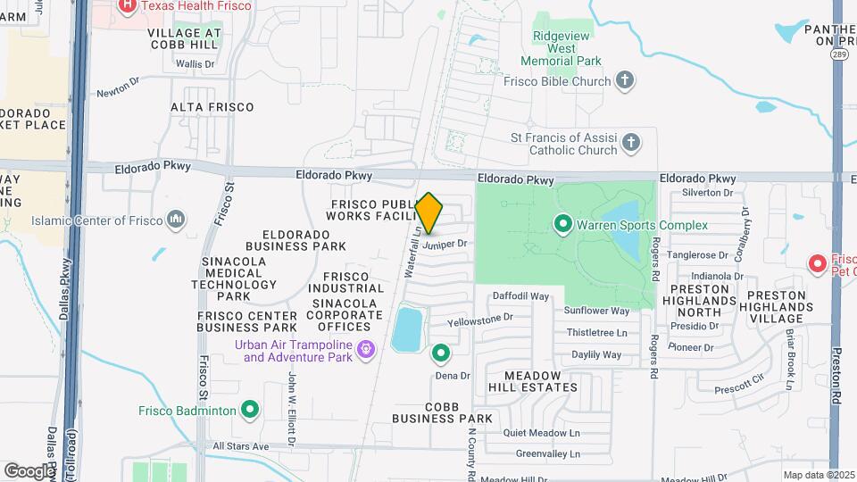 7082 Juniper Dr Map and Location Details