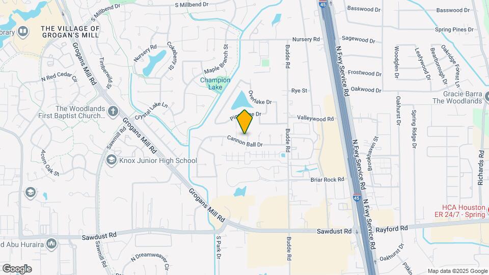 25607 Pecan Valley Cir Map and Location Details