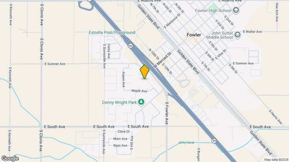 106 Palm Ct Map and Location Details