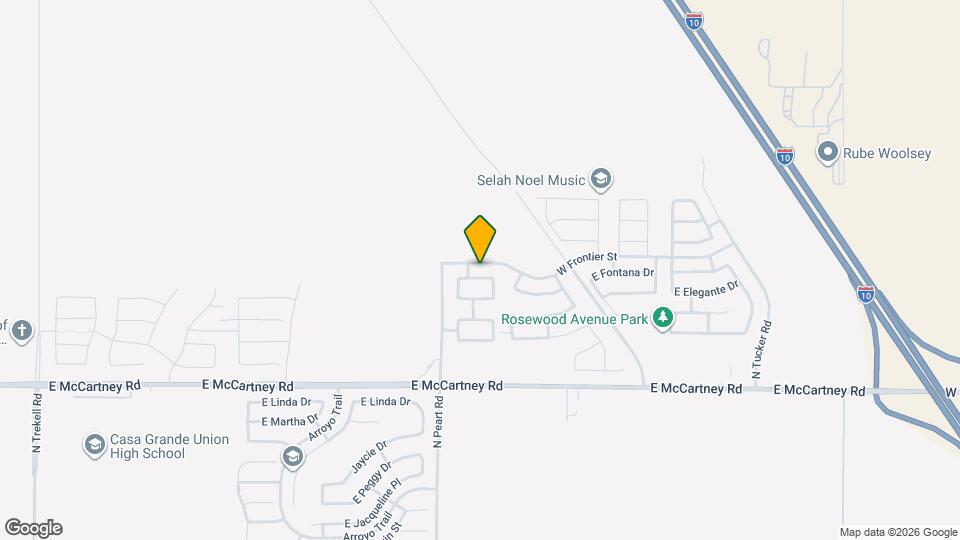 1536 E Fontana Dr Mapa y Detalles de la Ubicación