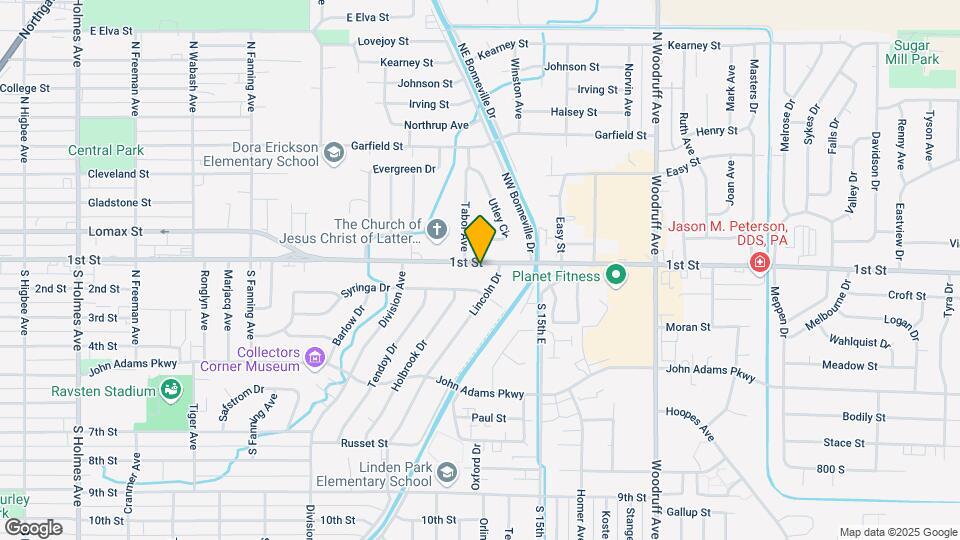 1266 1st St Map and Location Details