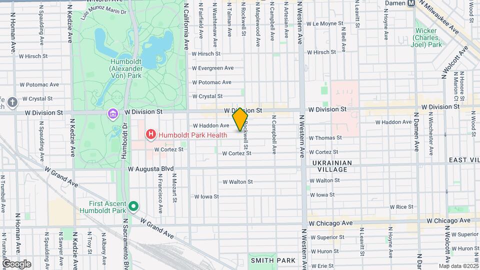 2610 W Thomas St Map and Location Details