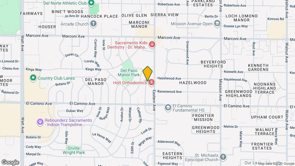 2640 Watson St Map and Location Details