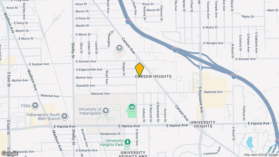 1705 Norton Ave Mapa y Detalles de la Ubicación