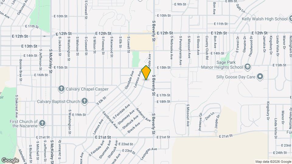 1641 S Fairdale Ave Map and Location Details