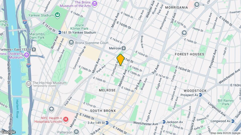 371 E 159th St Map and Location Details