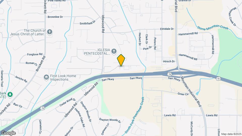 4406 Idlewood Ln Map and Location Details