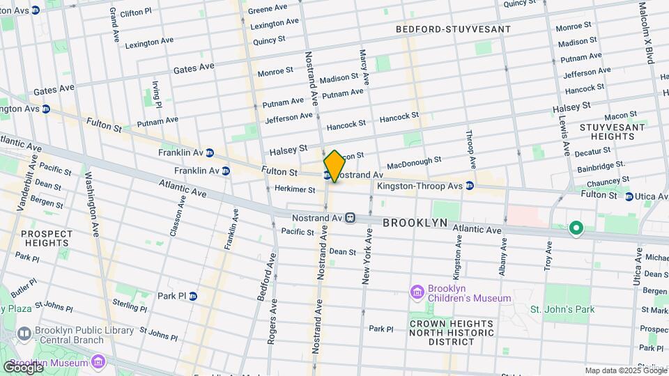127 Herkimer St Mapa y Detalles de la Ubicación