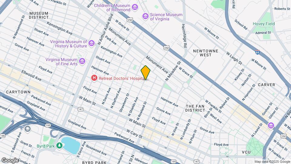2123 Stuart Ave Map and Location Details