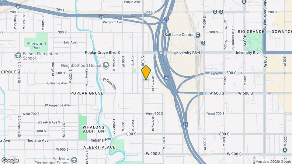 535 S 900 W Map and Location Details