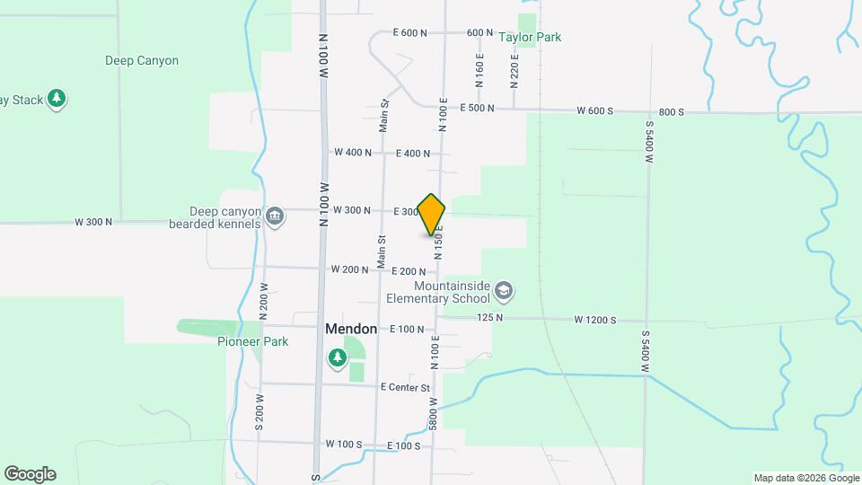 255 N 100 E Map and Location Details