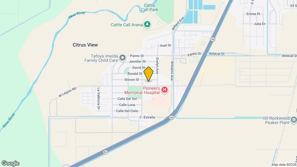 861 W Legion Rd Map and Location Details