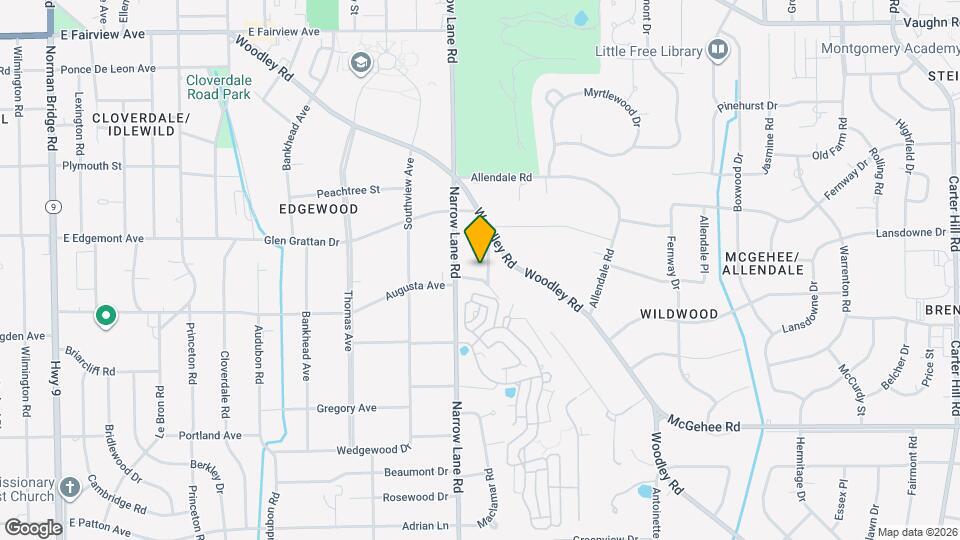 3364 Dartmouth Cir Map and Location Details