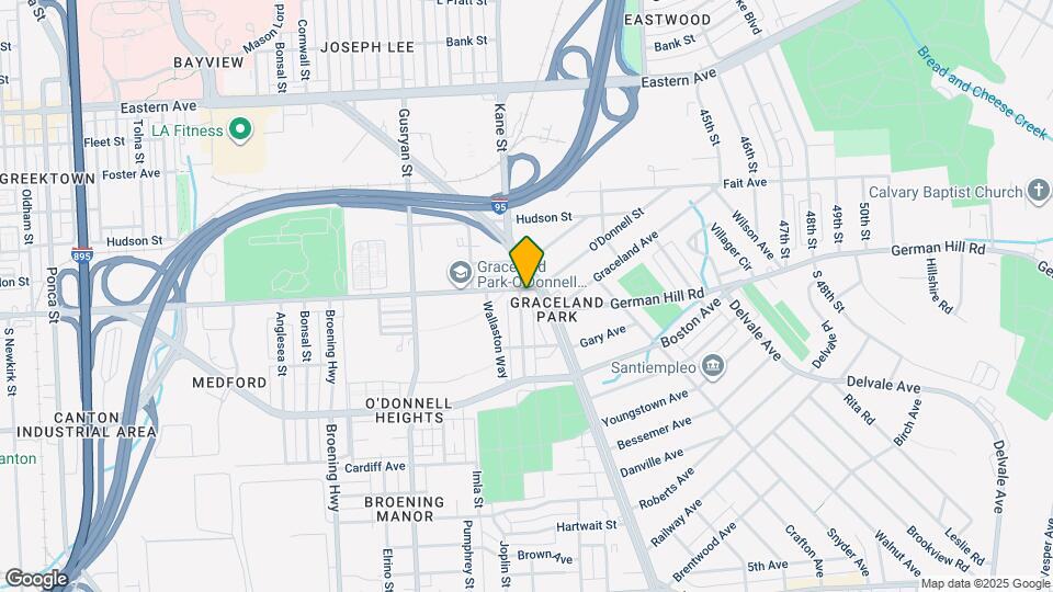 6519 O'Donnell St, Unit 2 Map and Location Details