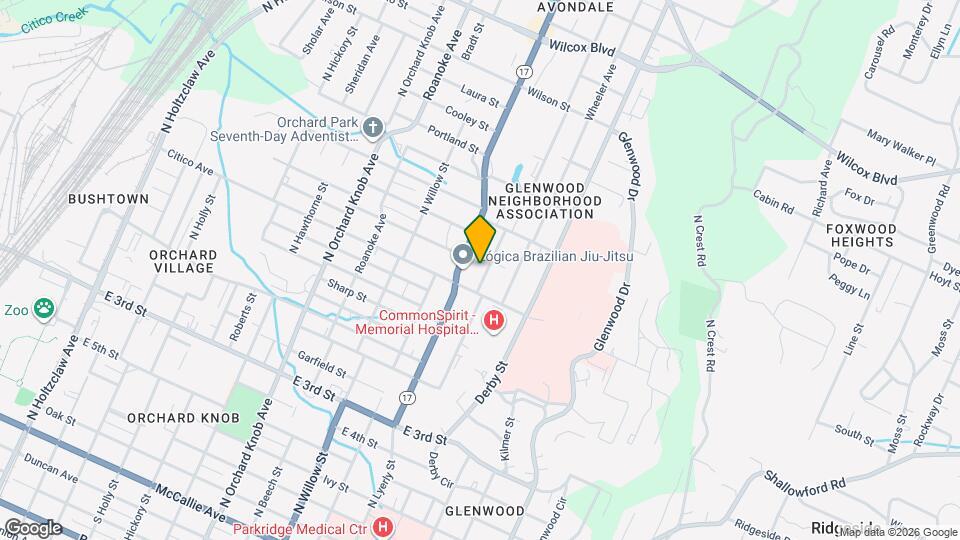 807 Arlington Ave Map and Location Details