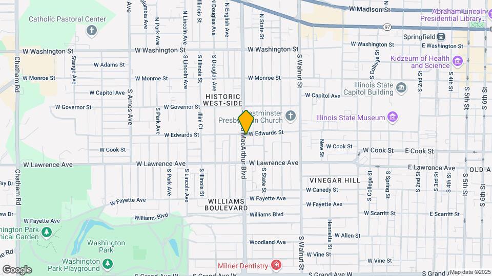 942 W Edwards St Mapa y Detalles de la Ubicación