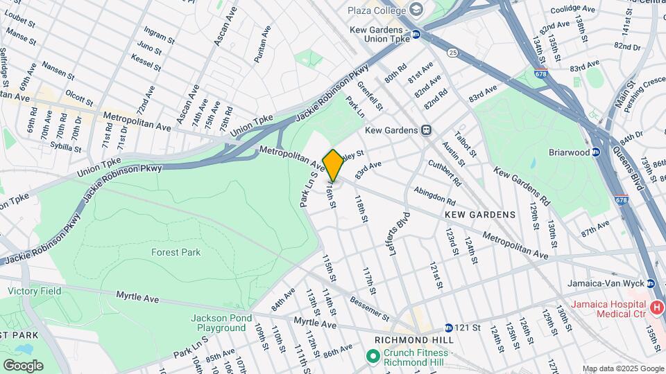 82-77 116th Street Map and Location Details