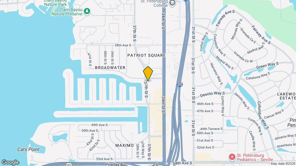 4250 37th St S Map and Location Details