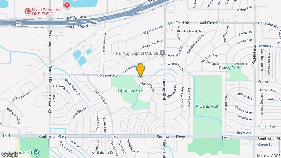 4505 Mistletoe Dr Map and Location Details