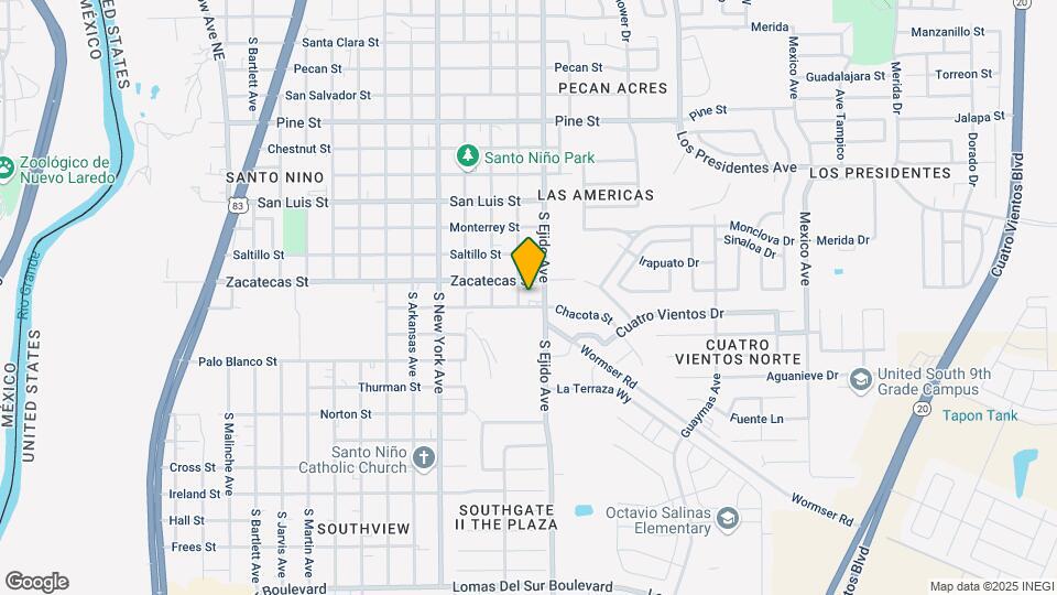 3204 Chacota St Mapa y Detalles de la Ubicación