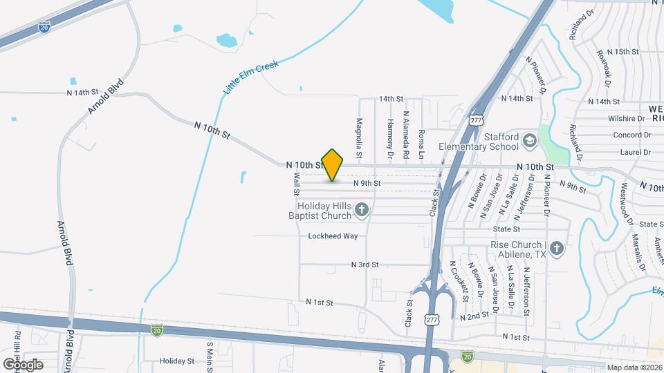 5441 N 9th St Map and Location Details