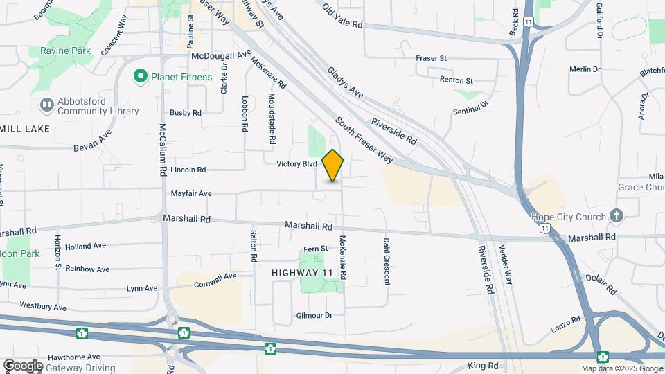 33987 Mayfair Av Map and Location Details