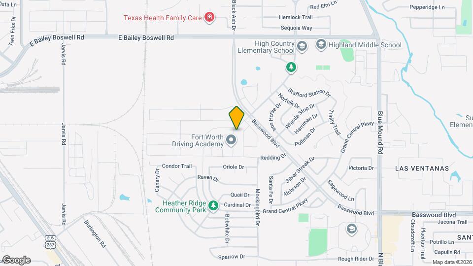 1133 Belsay Ln Map and Location Details