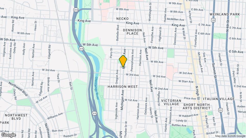 1157 Michigan Ave, Unit 1157 MIchigan Mapa y Detalles de la Ubicación