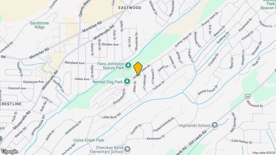 4905 Scenic View Dr Map and Location Details