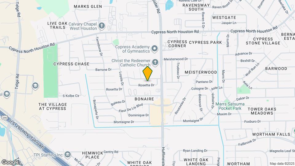 13906 Rosetta Dr Map and Location Details