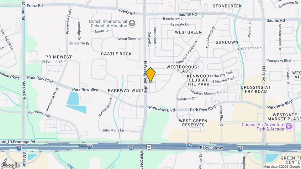 1722 Oakwell Ln Map and Location Details