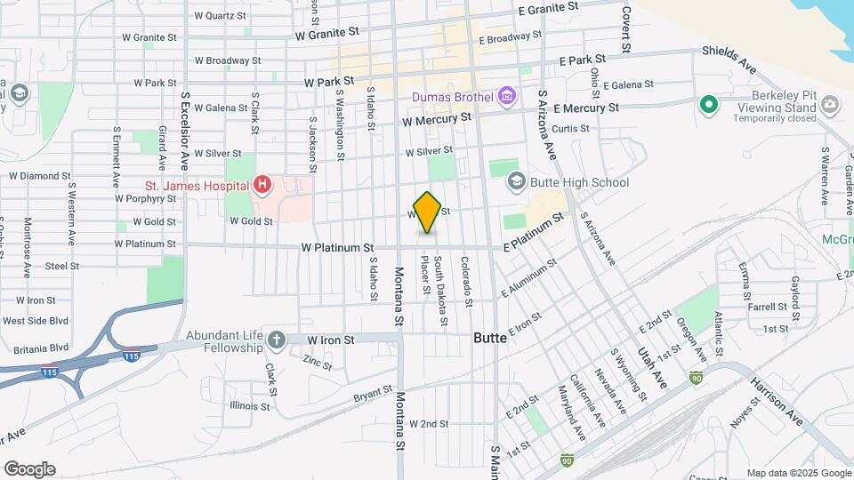 533 S Dakota St Map and Location Details