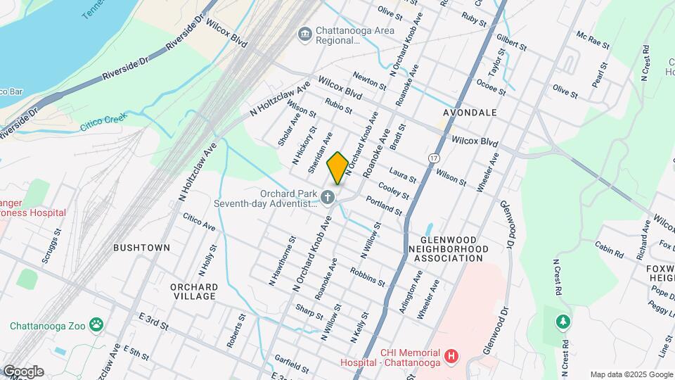 1011 N Orchard Knob Ave Map and Location Details